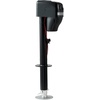 image:imageVEVOR Electric Trailer Jack 5000 lbs Heavy Duty RV Electric Power Tongue Jack with 2 Way Connector Manual Crank Handle amp Weatherproof Jack Cover 10283 Lift for RVs Trailers amp Campers Black4000 lbs