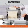 image:imageVEVOR Manual Dough Sheeter Machine Puff Pastry Sheeter and Fondant Roller Removable Handle Panel Roller for Easy Cleaning Max 12 inch Adjustable Thickness for Home or Small Commercial Kitchens11 inch
