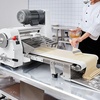 image:imageVEVOR Manual Dough Sheeter Machine Puff Pastry Sheeter and Fondant Roller Removable Handle Panel Roller for Easy Cleaning Max 12 inch Adjustable Thickness for Home or Small Commercial Kitchens197 inch