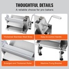 image:imageVEVOR Manual Dough Sheeter Machine Puff Pastry Sheeter and Fondant Roller Removable Handle Panel Roller for Easy Cleaning Max 12 inch Adjustable Thickness for Home or Small Commercial Kitchens11 inch