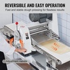 image:imageVEVOR Manual Dough Sheeter Machine Puff Pastry Sheeter and Fondant Roller Removable Handle Panel Roller for Easy Cleaning Max 12 inch Adjustable Thickness for Home or Small Commercial Kitchens197 inch