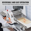 image:imageVEVOR Manual Dough Sheeter Machine Puff Pastry Sheeter and Fondant Roller Removable Handle Panel Roller for Easy Cleaning Max 12 inch Adjustable Thickness for Home or Small Commercial Kitchens157 inch