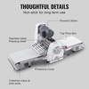 image:imageVEVOR Manual Dough Sheeter Machine Puff Pastry Sheeter and Fondant Roller Removable Handle Panel Roller for Easy Cleaning Max 12 inch Adjustable Thickness for Home or Small Commercial Kitchens157 inch