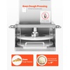 image:imageVEVOR Manual Pizza Dough Press Machine 95 inch Pizza Pastry Press Plate Stainless Steel Bread Presser Commercial Chapati Sheet Crust Maker Forming Machine with Handle and 100 Pcs Parchment Paper94 x 98 x 13 inch