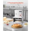 image:imageVEVOR Manual Pizza Dough Press Machine 95 inch Pizza Pastry Press Plate Stainless Steel Bread Presser Commercial Chapati Sheet Crust Maker Forming Machine with Handle and 100 Pcs Parchment Paper94 x 98 x 13 inch