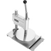 image:imageVEVOR Manual Pizza Dough Press Machine 95 inch Pizza Pastry Press Plate Stainless Steel Bread Presser Commercial Chapati Sheet Crust Maker Forming Machine with Handle and 100 Pcs Parchment Paper95 inch