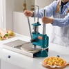 image:imageVEVOR Manual Pizza Dough Press Machine 95inch24cm Household Pizza Pastry Stainless Steel Pizza Presser Commercial Chapati Sheet Pizza Crust Press Plate Height Adjustable Pizza Forming Machine