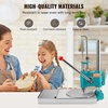 image:imageVEVOR Manual Pizza Dough Press Machine 95inch24cm Household Pizza Pastry Stainless Steel Pizza Presser Commercial Chapati Sheet Pizza Crust Press Plate Height Adjustable Pizza Forming Machine