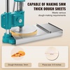 image:imageVEVOR Manual Pizza Dough Press Machine 95inch24cm Household Pizza Pastry Stainless Steel Pizza Presser Commercial Chapati Sheet Pizza Crust Press Plate Height Adjustable Pizza Forming Machine