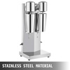 image:imageVEVOR Milkshake Double Head Electric Blender 180W Silver 800ml