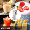 image:imageVEVOR Milkshake Double Head Electric Blender 180W Silver 800ml