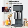 image:imageVEVOR Milkshake Maker 150W Single Head Milkshaking Machine Height Ajustable DualSpeed Adjustment Drink Mixer Blender with 820ml Stainless Steel Cup for Home Kitchen Bar amp Beverage ShopDouble Heads