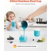 image:imageVEVOR Milkshake Maker 150W Single Head Milkshaking Machine Height Ajustable DualSpeed Adjustment Drink Mixer Blender with 820ml Stainless Steel Cup for Home Kitchen Bar amp Beverage ShopMini Head