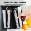 image:imageVEVOR Milkshake Maker 150W Single Head Milkshaking Machine Height Ajustable DualSpeed Adjustment Drink Mixer Blender with 820ml Stainless Steel Cup for Home Kitchen Bar amp Beverage ShopDouble Heads