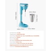 image:imageVEVOR Milkshake Maker 150W Single Head Milkshaking Machine Height Ajustable DualSpeed Adjustment Drink Mixer Blender with 820ml Stainless Steel Cup for Home Kitchen Bar amp Beverage ShopMini Head