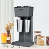 image:imageVEVOR Milkshake Maker 150W Single Head Milkshaking Machine Height Ajustable DualSpeed Adjustment Drink Mixer Blender with 820ml Stainless Steel Cup for Home Kitchen Bar amp Beverage ShopDouble Heads