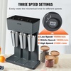 image:imageVEVOR Milkshake Maker 150W Single Head Milkshaking Machine Height Ajustable DualSpeed Adjustment Drink Mixer Blender with 820ml Stainless Steel Cup for Home Kitchen Bar amp Beverage ShopTriple Heads