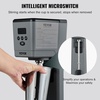 image:imageVEVOR Milkshake Maker 375W x 2 Electric Machine Commercial Double Heads Drink Mixer Blender LED Intelligent Microswitch 3Speed Mixer With 2 x 820 ml Stainless Steel CupsSingle Head Digital