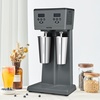 image:imageVEVOR Milkshake Maker 375W x 2 Electric Machine Commercial Double Heads Drink Mixer Blender LED Intelligent Microswitch 3Speed Mixer With 2 x 820 ml Stainless Steel CupsDouble HeadsDigital