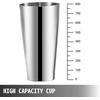 image:imageVEVOR Milkshaker Kit Stainless Steel Electric Milkshake Maker 180W Drink Blender Single Head Classic Milkshaking Maker with 800ml Cup Silver Milkshake Maker Machine 2 Speed AdjustableSliver