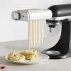 image:imageVEVOR Pasta Attachment for KitchenAid Stand Mixer Stainless Steel Pasta Maker Attachment Includes Pasta Sheet Roller Spaghetti Cutter Fettuccine Cutter 8 Adjustable Thickness Knob Pasta Maker 3Pcs3IN1