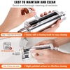 image:imageVEVOR Pasta Attachment for KitchenAid Stand Mixer Stainless Steel Pasta Maker Attachment Includes Pasta Sheet Roller Spaghetti Cutter Fettuccine Cutter 8 Adjustable Thickness Knob Pasta Maker 3Pcs3 SET