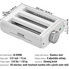 image:imageVEVOR Pasta Attachment for KitchenAid Stand Mixer Stainless Steel Pasta Maker Attachment Includes Pasta Sheet Roller Spaghetti Cutter Fettuccine Cutter 8 Adjustable Thickness Knob Pasta Maker 3Pcs3IN1