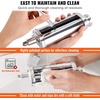 image:imageVEVOR Pasta Attachment for KitchenAid Stand Mixer Stainless Steel Pasta Maker Attachment Includes Pasta Sheet Roller Spaghetti Cutter Fettuccine Cutter 8 Adjustable Thickness Knob Pasta Maker 3Pcs1 SET