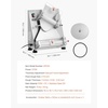 image:imageVEVOR Pizza Dough Roller Sheeter 314 Inch Automatic Stainless Steel Pizza Press Commercial Electric 370W Pasta Maker Machine 260 pcs Per Hour Adjustable Thickness with Dough Press Lid314 inch