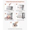 image:imageVEVOR Pizza Dough Roller Sheeter 314 Inch Automatic Stainless Steel Pizza Press Commercial Electric 370W Pasta Maker Machine 260 pcs Per Hour Adjustable Thickness with Dough Press Lid316 inch