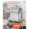 image:imageVEVOR Pizza Dough Roller Sheeter 314 Inch Automatic Stainless Steel Pizza Press Commercial Electric 370W Pasta Maker Machine 260 pcs Per Hour Adjustable Thickness with Dough Press Lid316 inch