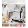 image:imageVEVOR Pizza Dough Roller Sheeter 314 Inch Automatic Stainless Steel Pizza Press Commercial Electric 370W Pasta Maker Machine 260 pcs Per Hour Adjustable Thickness with Dough Press Lid316 inch