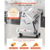 image:imageVEVOR Pizza Dough Roller Sheeter 314 Inch Automatic Stainless Steel Pizza Press Commercial Electric 370W Pasta Maker Machine 260 pcs Per Hour Adjustable Thickness with Dough Press Lid314 inch