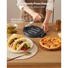 image:imageVEVOR Tortilla Press 10 Inch Tortilla and Roti Maker Cast Iron Heavy Duty Tortilladora Press PreSeasoned Pataconera with 100 Pcs Parchment Paper Dough Maker for Flour Tortilla Tawa8 inchcomal pan