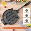 image:imageVEVOR Tortilla Press 10 Inch Tortilla and Roti Maker Cast Iron Heavy Duty Tortilladora Press PreSeasoned Pataconera with 100 Pcs Parchment Paper Dough Maker for Flour Tortilla Tawa10 inches