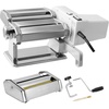image:imageVEVOR Electric Pasta Maker 150W Automatic Noodle Maker Machine with 8 Pasta Shapes 4 Intelligent Modes 500g Flour Capacity Pasta Maker Machine with Measuring Cups Cleaning Brush for Home KitchenElectric