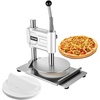 image:imageVEVOR Manual Pizza Dough Press Machine 95 inch Pizza Pastry Press Plate Stainless Steel Bread Presser Commercial Chapati Sheet Crust Maker Forming Machine with Handle and 100 Pcs Parchment Paper95 inch