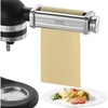 image:imageVEVOR Pasta Attachment for KitchenAid Stand Mixer Stainless Steel Pasta Maker Attachment Includes Pasta Sheet Roller Spaghetti Cutter Fettuccine Cutter 8 Adjustable Thickness Knob Pasta Maker 3Pcs1 SET