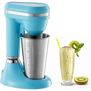 image:imageVEVOR Milkshake Maker 150W Single Head Milkshaking Machine Height Ajustable DualSpeed Adjustment Drink Mixer Blender with 820ml Stainless Steel Cup for Home Kitchen Bar amp Beverage ShopMini Head