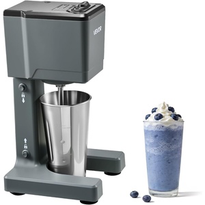 image:imageVEVOR Milkshake Maker 150W Single Head Milkshaking Machine Height Ajustable DualSpeed Adjustment Drink Mixer Blender with 820ml Stainless Steel Cup for Home Kitchen Bar amp Beverage ShopAdjustable Head