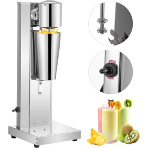 image:imageVEVOR Milkshaker Kit Stainless Steel Electric Milkshake Maker 180W Drink Blender Single Head Classic Milkshaking Maker with 800ml Cup Silver Milkshake Maker Machine 2 Speed AdjustableSliver