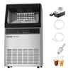 image:imageVEVOR 110lbs24H Commercial Ice Maker Machine with Drain Pump 33lbs Storage Capacity Ice Maker 50 Ice Cubes in 15 Minutes LED Digital Display Freestanding SelfCleaning for Bar Office Restaurant