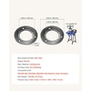 image:imageVEVOR 2PCS Grinding Sheets for Electric Grain Mill Grinder Cast Iron Dry Grinding Discs Replacement Grinding Plates Compatible with VEVOR GM001 GM002 GM003 Corn Spice Mill Grinder