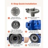 image:imageVEVOR 2PCS Grinding Sheets for Electric Grain Mill Grinder Cast Iron Dry Grinding Discs Replacement Grinding Plates Compatible with VEVOR GM001 GM002 GM003 Corn Spice Mill Grinder