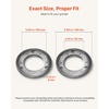image:imageVEVOR 2PCS Grinding Sheets for Electric Grain Mill Grinder Cast Iron Dry Grinding Discs Replacement Grinding Plates Compatible with VEVOR HN2200 HN3000 Corn Spice Mill Grinder
