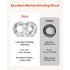 image:imageVEVOR 2PCS Grinding Sheets for Electric Grain Mill Grinder Marble Dry amp Wet Grinding Discs Replacement Grinding Plates Compatible with VEVOR GM002 Corn Spice Mill Grinder