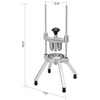 image:imageVEVOR 6Section Commercial Easy Wedger Stainless Steel Blade Fruit Lime Slicer Lemon Cutter for Home Bar Restaurant1 Blade  8Section