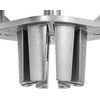 image:imageVEVOR 6Section Commercial Easy Wedger Stainless Steel Blade Fruit Lime Slicer Lemon Cutter for Home Bar Restaurant1 Blade  8Section