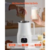 image:imageVEVOR 8in1 Nut Milk Maker 34 oz Soy Milk Maker with 180W Blending for Homemade Oat Nut Soy Juice Milkshake Rice Cereal PlantBased Beverages with SelfCleaning Boil Water 12Hour Delay34 oz