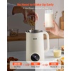 image:imageVEVOR 8in1 Nut Milk Maker 34 oz Soy Milk Maker with 180W Blending for Homemade Oat Nut Soy Juice Milkshake Rice Cereal PlantBased Beverages with SelfCleaning Boil Water 12Hour Delay34oz